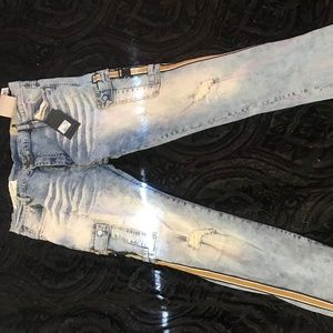 INDUSTRIAL INDIGO JEANS